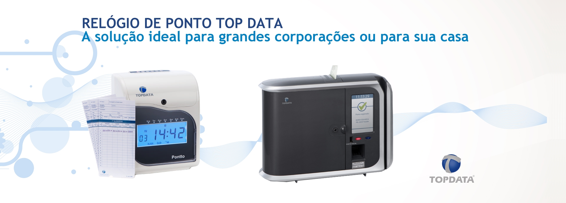 Relógio de Ponto Topdata